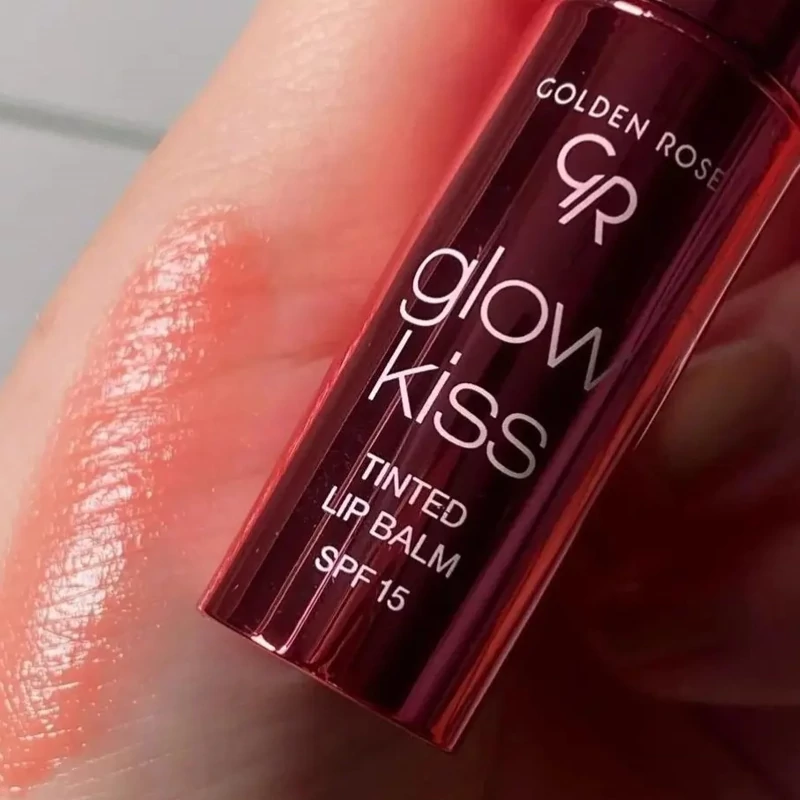 تینت لب جامد گلدن رز مدل رایحه آب گیلاس GLOW KISS 05