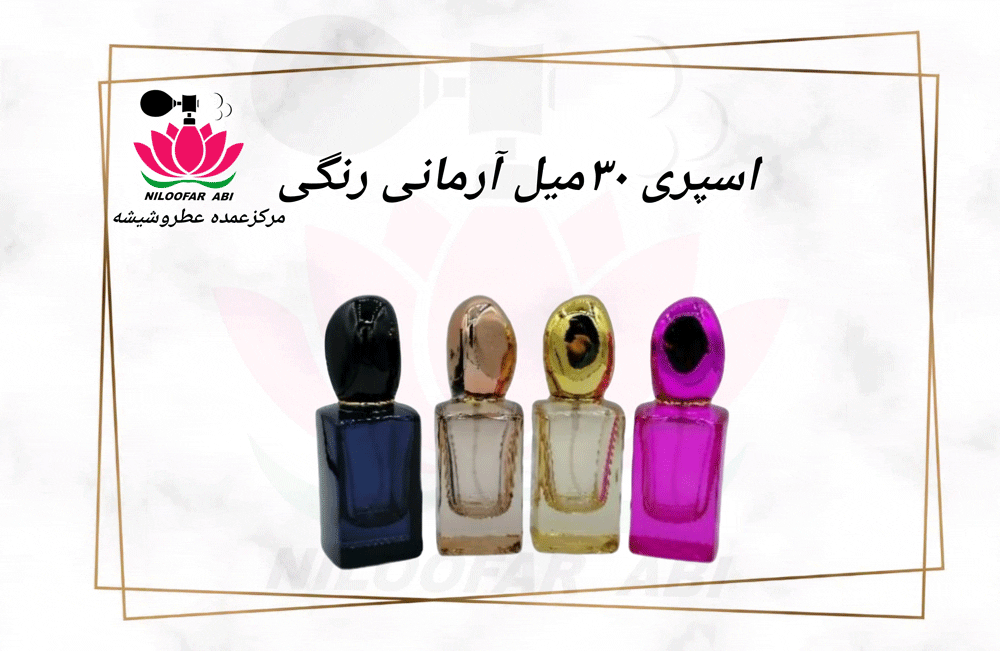 اسپری 30 میل آرمانی رنگی (پس کرایه)