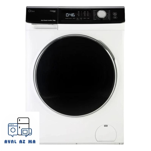ماشین لباسشویی جی پلاس مدل GWM-P954W ظرفیت 9 کیلوگرم