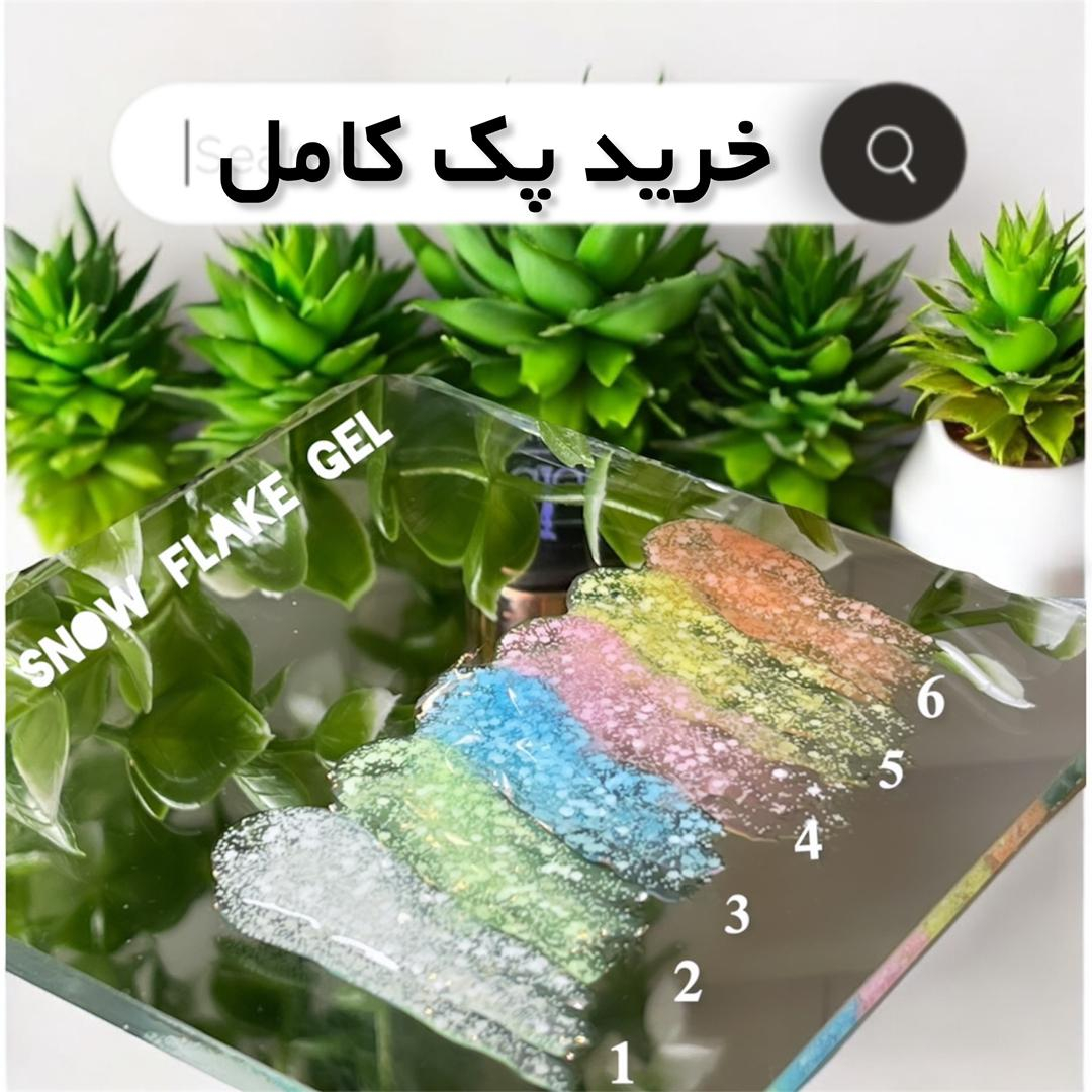 پک کامل لاک ژل اسنوفلک پایون(پس کرایه)