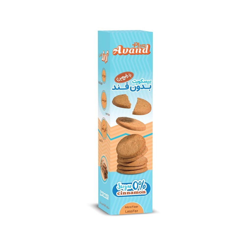 بیسکوییت بدون قند آوند - 330 گرم