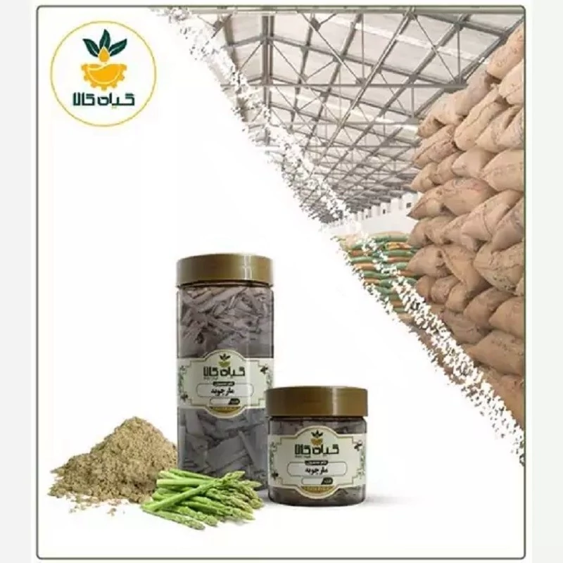 گیاه مارچوبه پودر شده با کیفیت عالی، بار امسالی و تازه(100گرمی  )