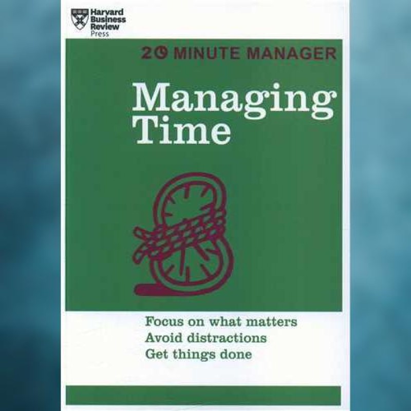 کتاب MANAGING TIME مدیریت زمان (جیبی) اثر هاروارد بیزینس دیا بوک