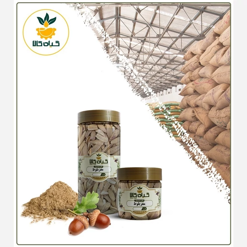 مغز بلوط خشک  با کیفیت عالی، بار امسالی و تازه(2کیلوگرم )