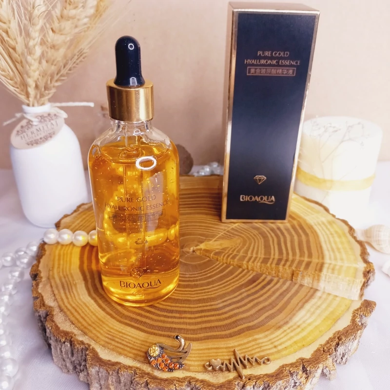 سرم آبرسان طلا24عیار بزرگ بیوآکوا BIOAQUA