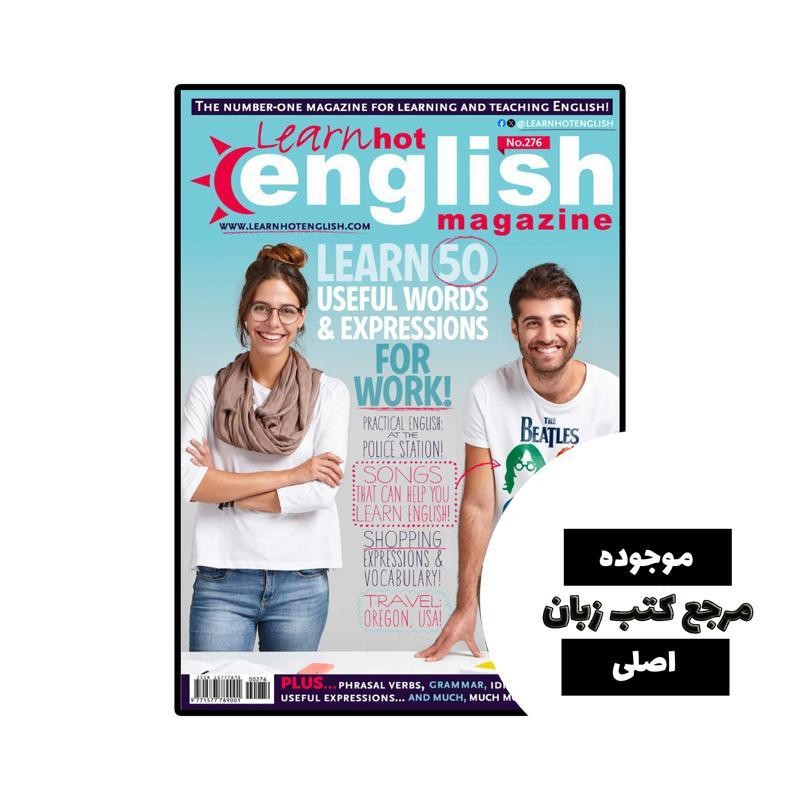 مجله انگلیسی Learn Hot English Issue 276 2025