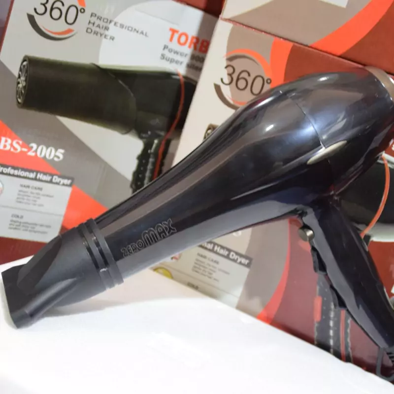 سشوار توربو مکس موتور سنگین 9000وات واقعی مدل BS-2005