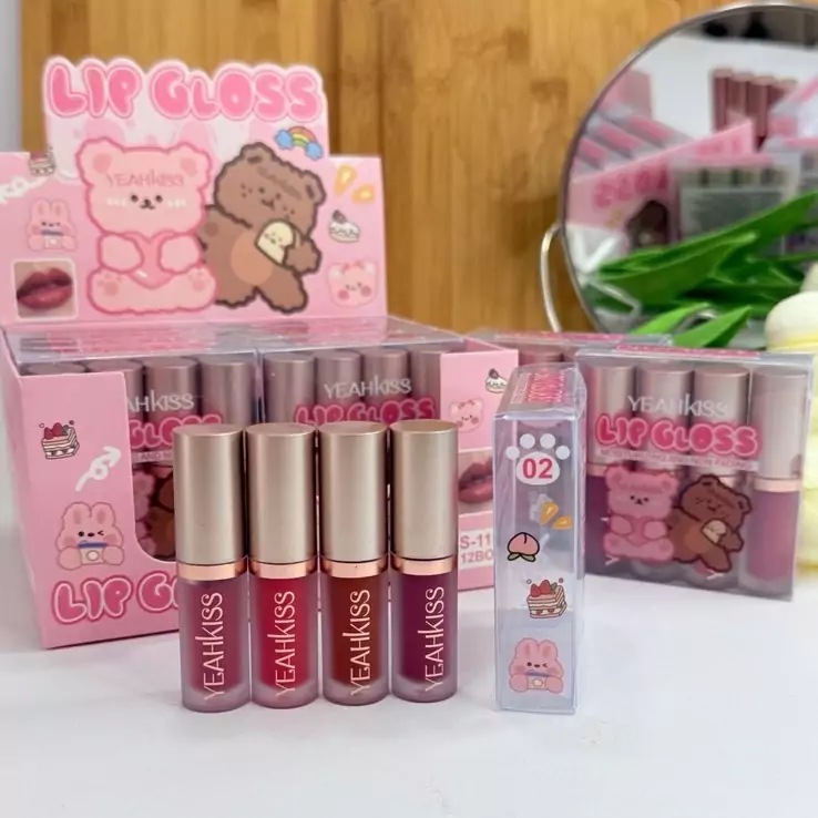 رژ لب مخملی پک 4 عددی