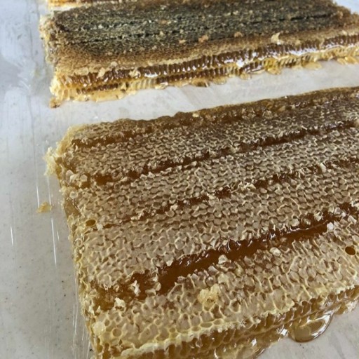 عسل چهل گیاه خوش طعم موم دار خودبافت(مستقیم از تولید کننده)