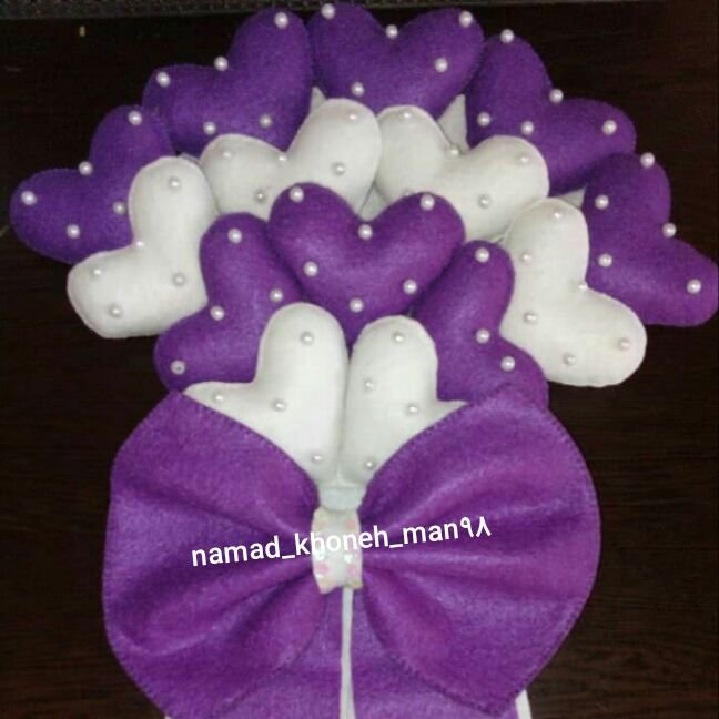 جاحوله ای قلبی نمدی
