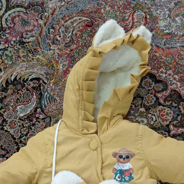 پالتو دخترانه طرح خرس