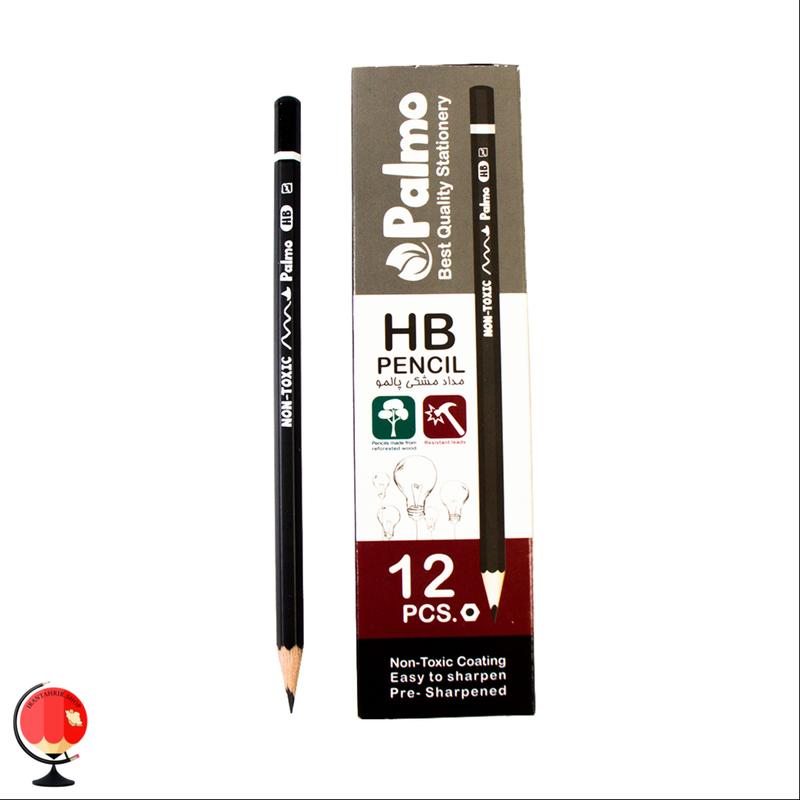 مداد مشکی پالمو HB  کد 1252