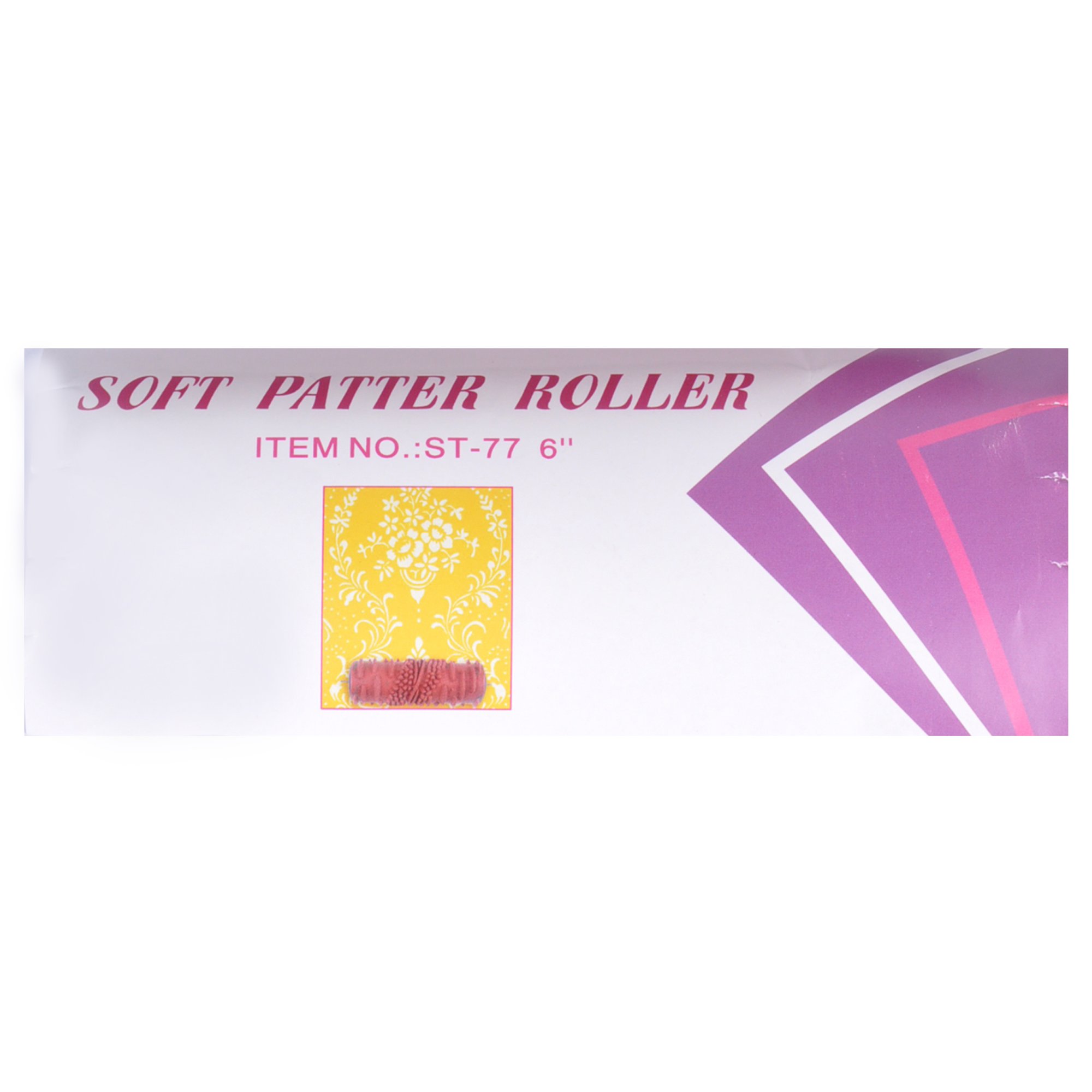 غلتک نقاشی طرح دار  مدل  ST-77  سایز 6 اینچ
