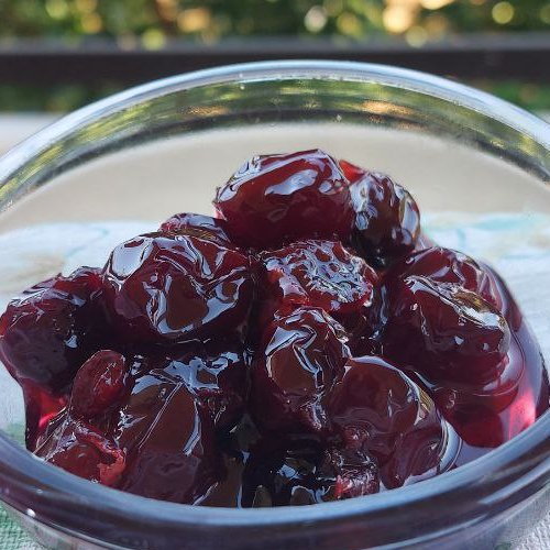 مربای آلبالوی خانگی ارگانیک دماوند 500 گ