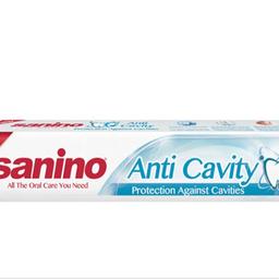 خمیر دندان سانینو مدل Anti Cavity Protection حجم 100 میل بزرگ

