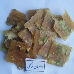 پولکی پسته ای جعبه ای450 گرمی(در بسته بندی مخصوص جلوگیری از خرد شدن)