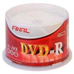 دی وی دی خام فینال FINAL DVD مدل DVD-R بسته 50 عددی