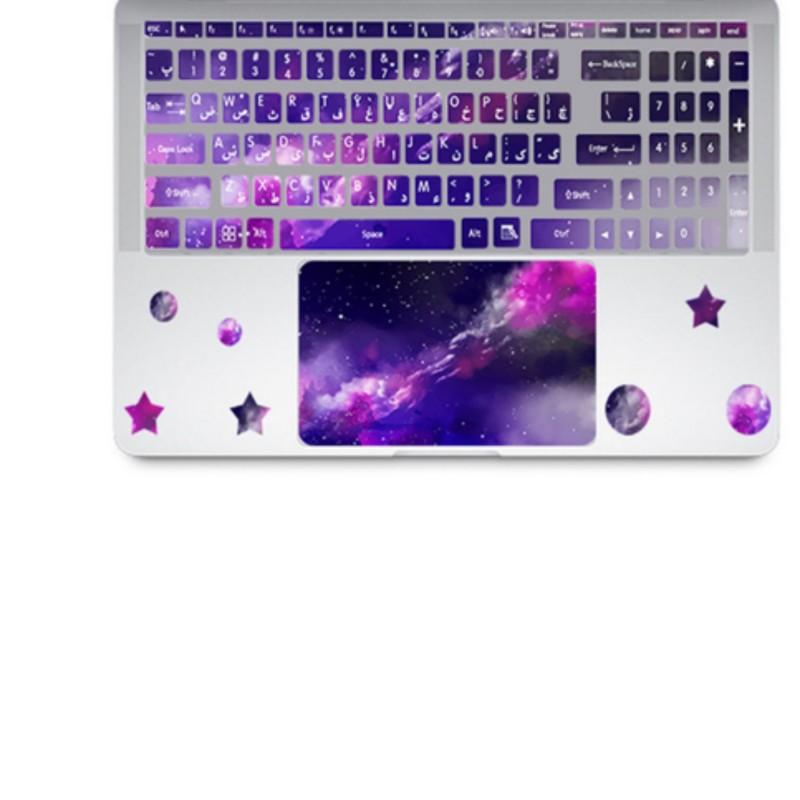 ست استیکر لپ تاپ طرح space2