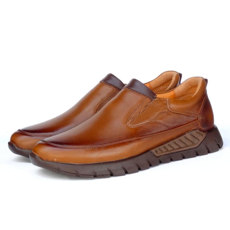 محصول جدید کفش لرنس اسپرت تمام چرم مردانه فوق العاده سبک و راحت(