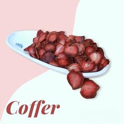 میوه خشک توت فرنگی اسلایس 1 کیلوگرم-کوفر 