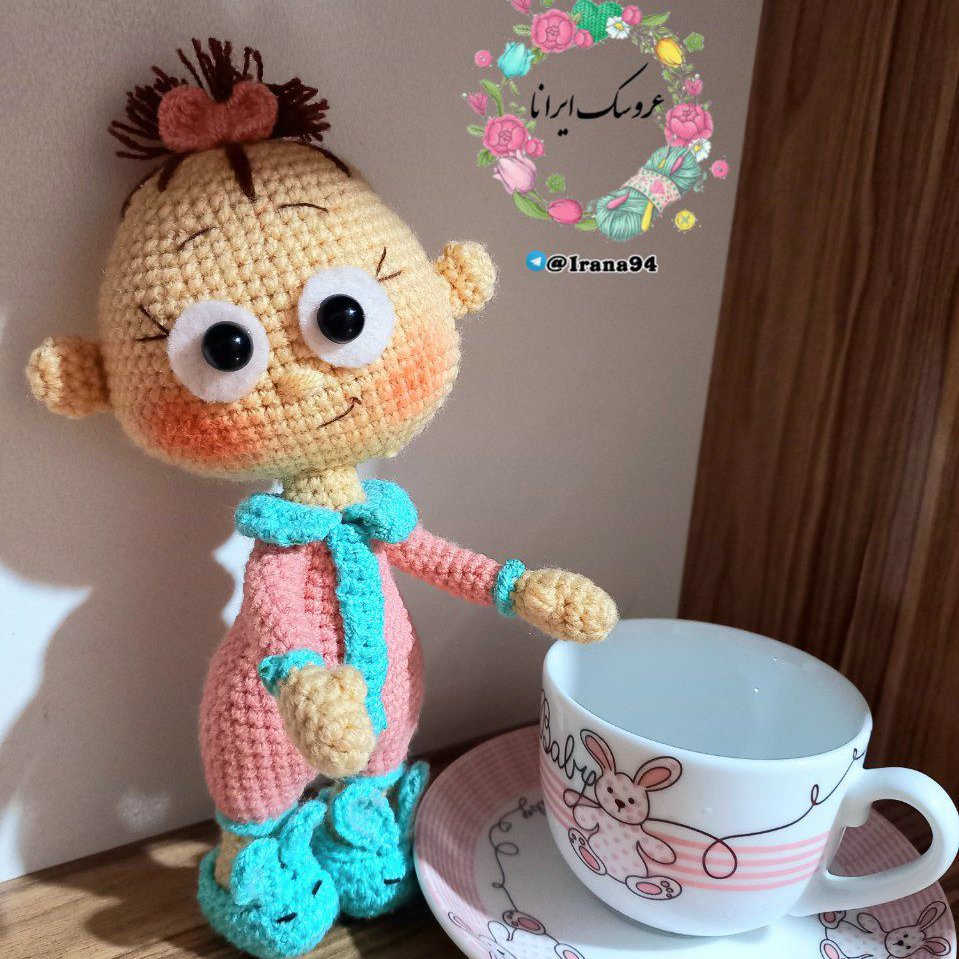 عروسک نی نی دستباف