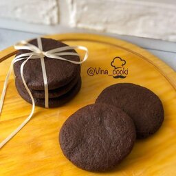 کوکی خانگی موکا30گرمی بامرغوبترین مواداولیه محتویات شکرقهوه ای قهوه پودرکاکائو شکلات تخته ای آب شده 