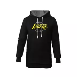 هودی کلاه دار مردانه  طرح lakers مدل  h 89787