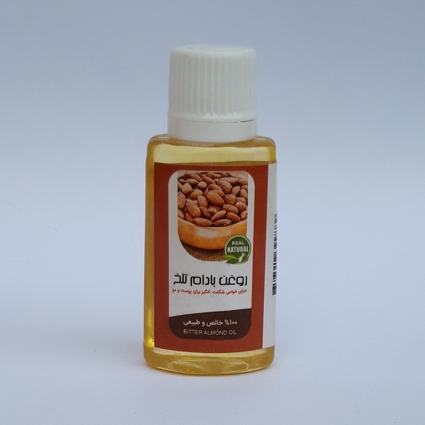 روغن بادام تلخ خالص 30cc موسسه پژوهشی طبی بازرگانی سیمرغ (گرم و مرطوب کننده موضعی) 
