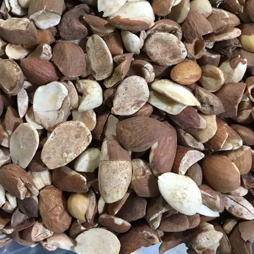 مغز بادام شکسته 500 گرم بوداده بی نمک اقتصادی(بادام کوهی شیراز)