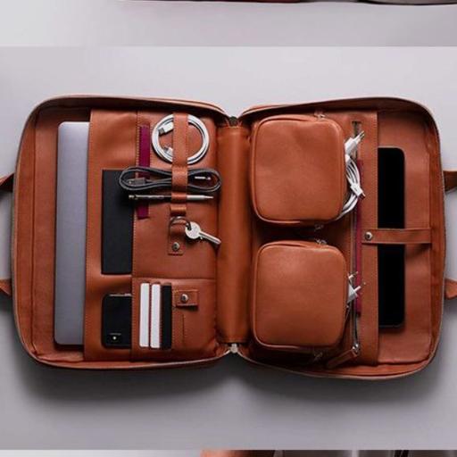 کیف تبلت و وسایل جانبی دوخته شده با چرم گاو بزی در رنگهای متفاوت برای تمام اقشار 