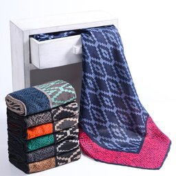 روسری کشمیر کجراه دستدوز قواره بزرگ طرح مارول رنگبندی (ارسال رایگان)