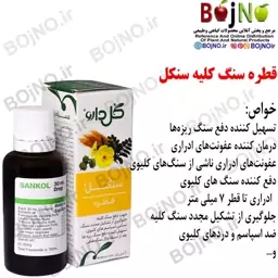 قطره سنگ کلیه سنکل