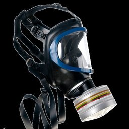 ماسک فیلتر دار آلمانی تمام صورت با فیلتر  مخصوص شیمیایی 