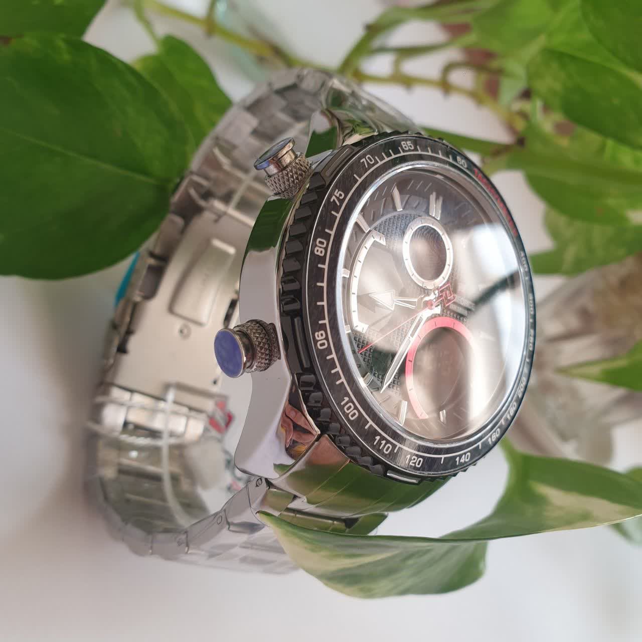 ساعت ناویفورس مردانه کیفیت بالا بند استیل ثبات رنگ باااالا زنگ هشدار ضد آب شیشه ضد خش 