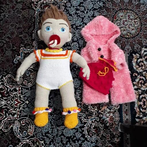 عروسک بافتنی -اسباب بازی-عروسک نینی 