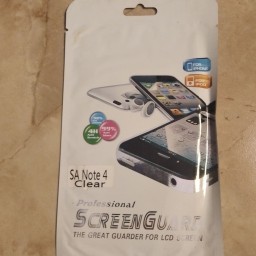 برچسب محافظ صفحه نمایش گوشیSamsung Galaxy Note 4