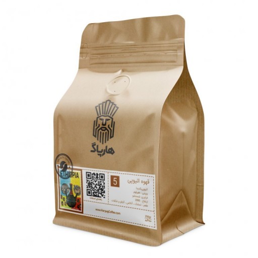 قهوه اسپشیالیتی کلمبیا، نارینو 《هارپاگ-آرابیا》 (بسته 250 گرم دانه)