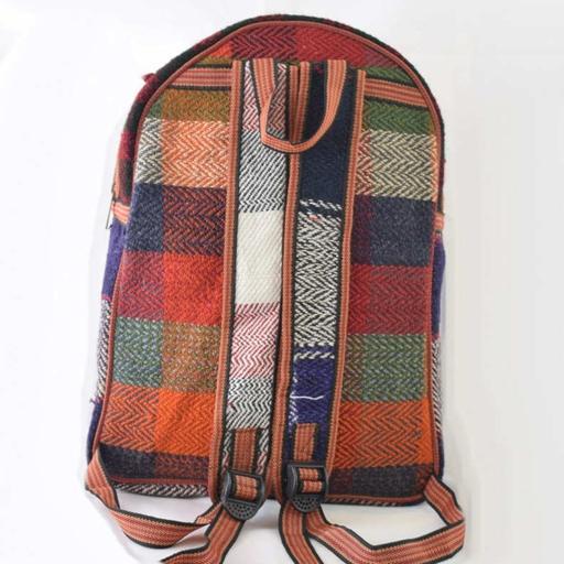 کیف کوله ای جاجیم سنتی چند رنگ 