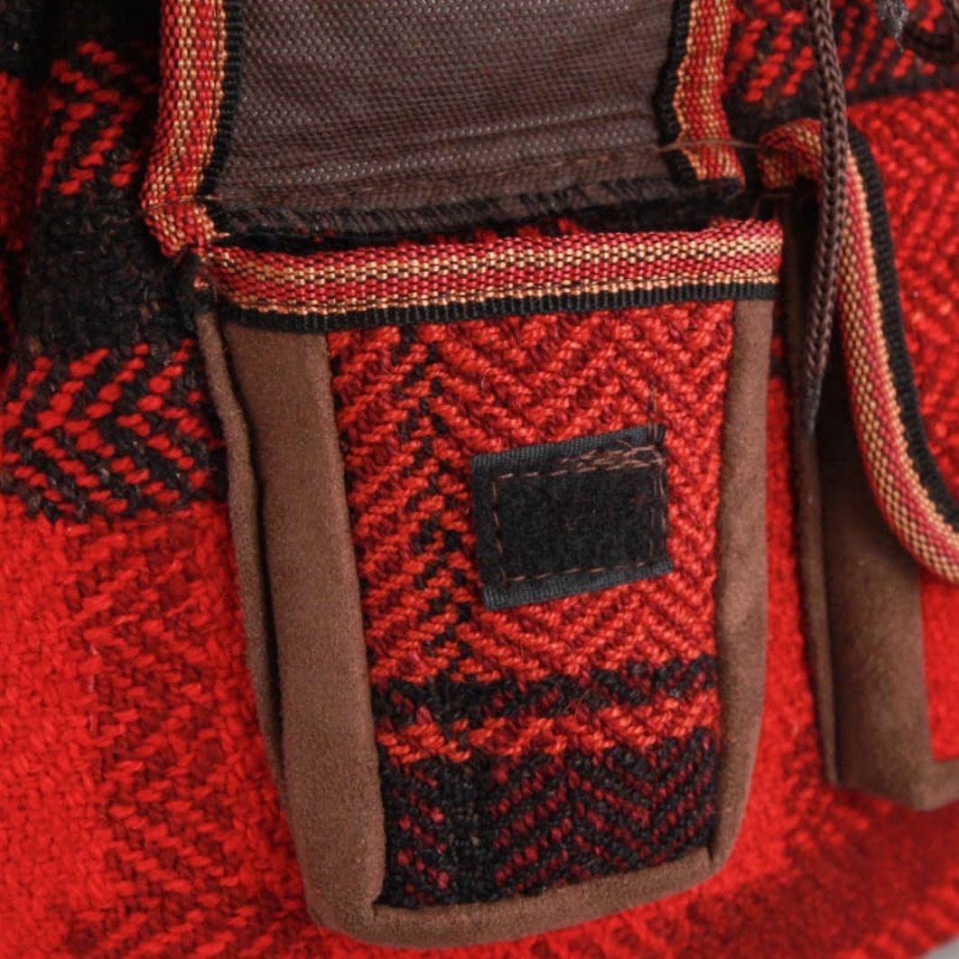 کیف کوله ای جاجیم سنتی چند رنگ 