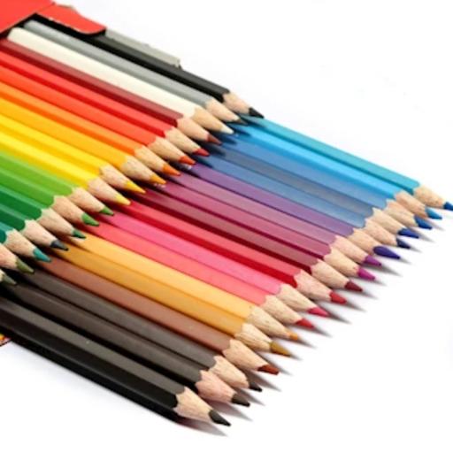 مداد رنگی 36 رنگ اریا همرا تراش(3018)