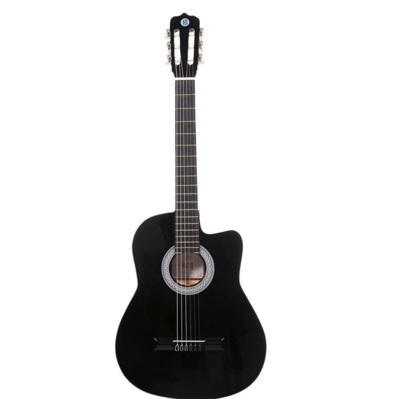 گیتار کلاسیک کینگ مدل K2 مشکی سایز4. 4 