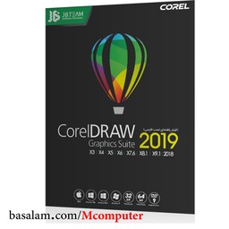 نرم افزار Corel Draw Collection 2019 جی بی تیم 32 و 64 بیتی