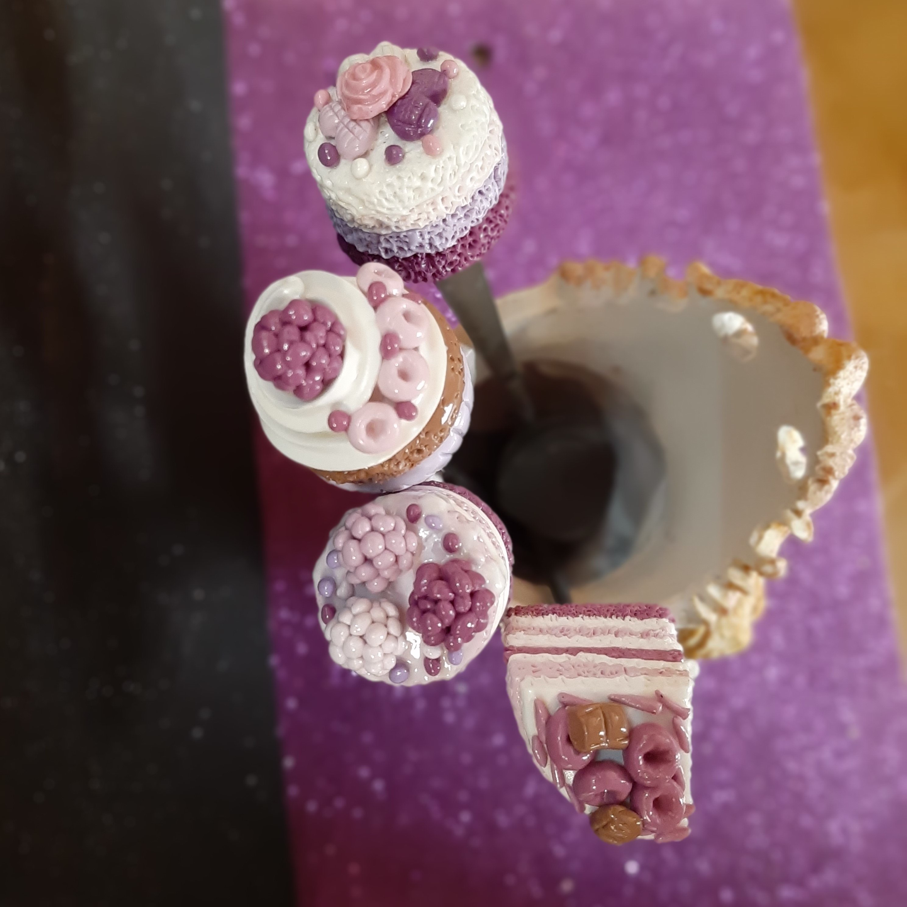 قاشق و سرقاشقی  کیکی 