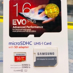 رم وفلش مموری کارت حافظهبا گارانتی microSDHC سامسونگ مدل Evo Plus کلاس 10 استاندارد UHS-I U1 
