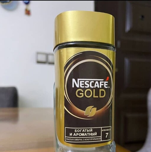 قهوه فوری نسکافه گلد 100گرمی  اورجینال محصول کمپانی نستله