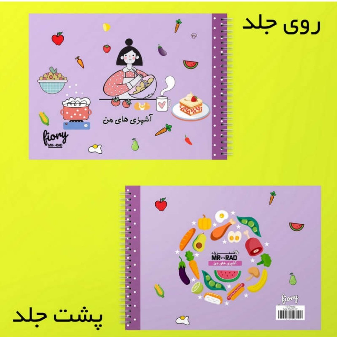 دفتر آشپزی طرح جواهری در قصر، دستور پخت غذا