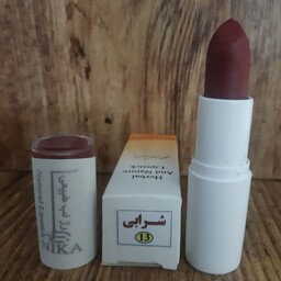 رژ لب گیاهی رنگ شرابی  شماره 13