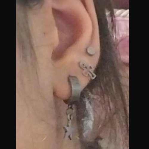 دستگاه سوراخ کن گوش گوشواره دار بدون خونریزی بسته دوعددی 