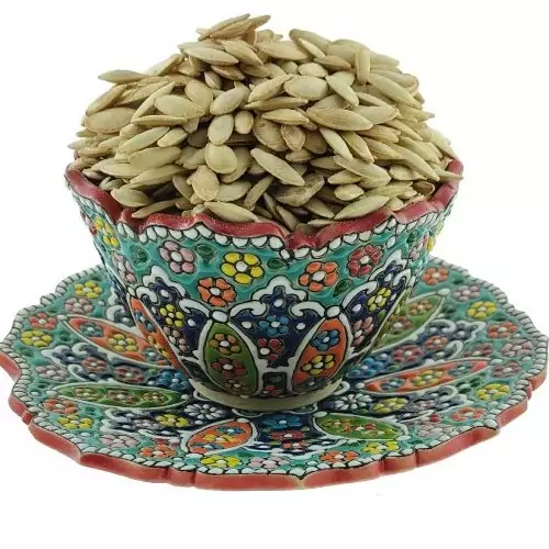 تخمه کدو ریز گوشتی تازه و درجه یک(500گرم)