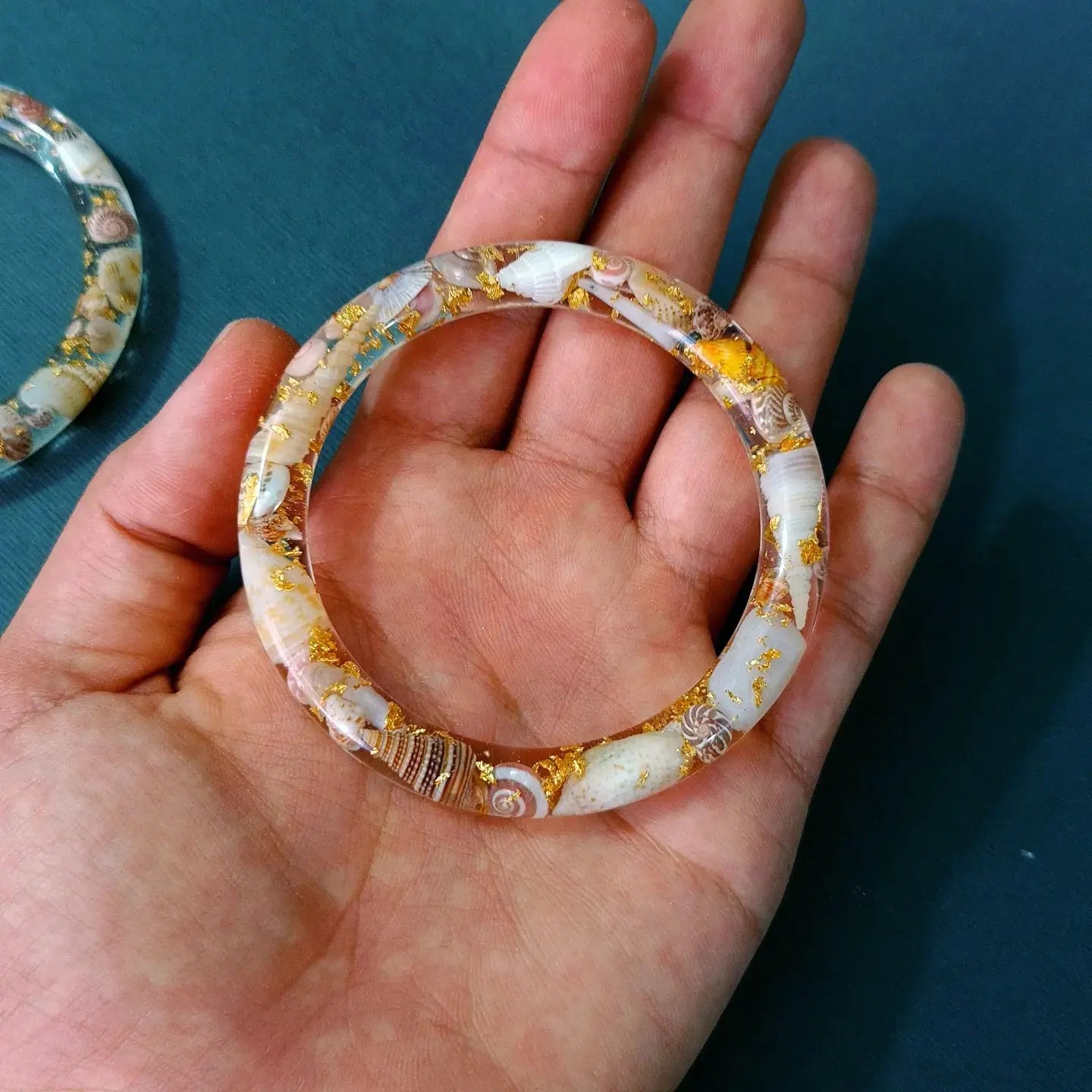 النگو رزینی طرح صدف(تکی)